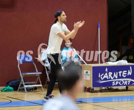 Basketball 2. Liga 2025/2026. Grunddurchgang 6. Runde.  KOS Celovec gegen Raiders Tirol.   Trainer Dalibor Cevriz (KOS),   Klagenfurt, am 8.11.2025.
Foto: Kuess
---
pressefotos, pressefotografie, kuess, qs, qspictures, sport, bild, bilder, bilddatenbank