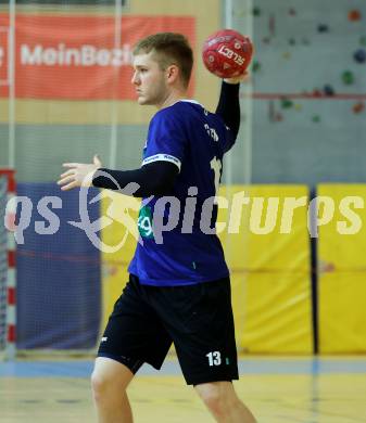 Handball Bundesliga. HLA. SC Ferlach gegen Voeslau.  David Gysin  (SCF).  Ferlach, am 8.11.2025.
Foto: Kuess
www.qspictures.net
---
pressefotos, pressefotografie, kuess, qs, qspictures, sport, bild, bilder, bilddatenbank