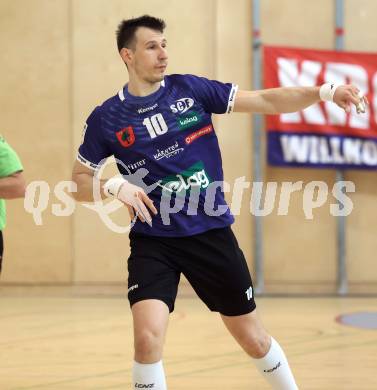 Handball Bundesliga. HLA. SC Ferlach gegen Voeslau.  Toni Perkusic  (SCF).  Ferlach, am 8.11.2025.
Foto: Kuess
www.qspictures.net
---
pressefotos, pressefotografie, kuess, qs, qspictures, sport, bild, bilder, bilddatenbank