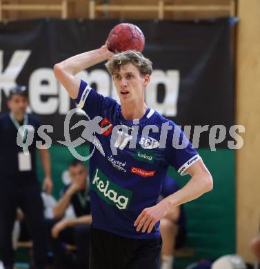 Handball Bundesliga. HLA. SC Ferlach gegen Voeslau.  Markus Kelih  (SCF).  Ferlach, am 8.11.2025.
Foto: Kuess
www.qspictures.net
---
pressefotos, pressefotografie, kuess, qs, qspictures, sport, bild, bilder, bilddatenbank