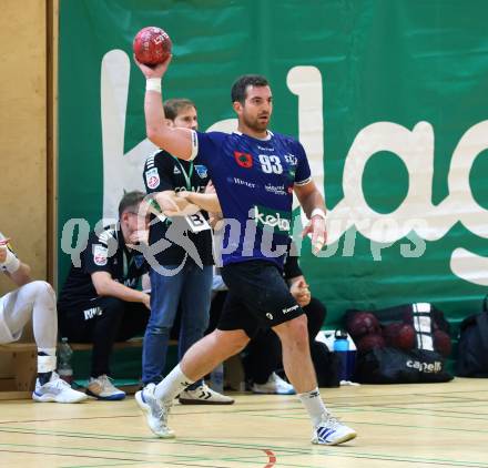 Handball Bundesliga. HLA. SC Ferlach gegen Voeslau. Blaz Nosan   (SCF).  Ferlach, am 8.11.2025.
Foto: Kuess
www.qspictures.net
---
pressefotos, pressefotografie, kuess, qs, qspictures, sport, bild, bilder, bilddatenbank