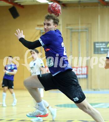 Handball Bundesliga. HLA. SC Ferlach gegen Voeslau. Florian Ploner   (SCF).  Ferlach, am 8.11.2025.
Foto: Kuess
www.qspictures.net
---
pressefotos, pressefotografie, kuess, qs, qspictures, sport, bild, bilder, bilddatenbank