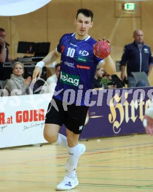 Handball Bundesliga. HLA. SC Ferlach gegen Voeslau.  Toni Perkusic  (SCF).  Ferlach, am 8.11.2025.
Foto: Kuess
www.qspictures.net
---
pressefotos, pressefotografie, kuess, qs, qspictures, sport, bild, bilder, bilddatenbank