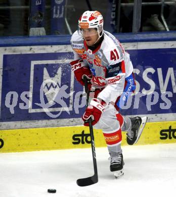 Eishockey ICE Bundesliga.  Winn2day ICE Hockey League. VSV gegen KAC.    Jesper Jensen Aabo   (KAC). Villach am 14.11.2025.
Foto: Kuess
www.qspictures.net
---
pressefotos, pressefotografie, kuess, qs, qspictures, sport, bild, bilder, bilddatenbank