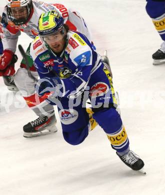 Eishockey ICE Bundesliga.  Winn2day ICE Hockey League. VSV gegen KAC. Kevin Hancock  (VSV). Villach am 14.11.2025.
Foto: Kuess
www.qspictures.net
---
pressefotos, pressefotografie, kuess, qs, qspictures, sport, bild, bilder, bilddatenbank