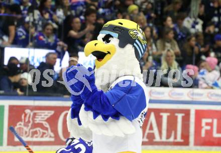 Eishockey ICE Bundesliga.  Winn2day ICE Hockey League. VSV gegen KAC.  Maskottchen Villi  (VSV). Villach am 14.11.2025.
Foto: Kuess
www.qspictures.net
---
pressefotos, pressefotografie, kuess, qs, qspictures, sport, bild, bilder, bilddatenbank