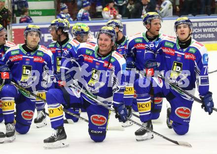 Eishockey ICE Bundesliga.  Winn2day ICE Hockey League. VSV gegen KAC.  Alexander Rauchenwald, Felix Maxa (VSV). Villach am 14.11.2025.
Foto: Kuess
www.qspictures.net
---
pressefotos, pressefotografie, kuess, qs, qspictures, sport, bild, bilder, bilddatenbank