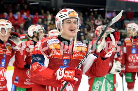 Eishockey ICE Bundesliga.  Winn2day ICE Hockey League. KAC gegen Vienna Capitals.  Jubel Finn Van Ee  (KAC). Klagenfurt am 21.11.2025.
Foto: Kuess
www.qspictures.net
---
pressefotos, pressefotografie, kuess, qs, qspictures, sport, bild, bilder, bilddatenbank