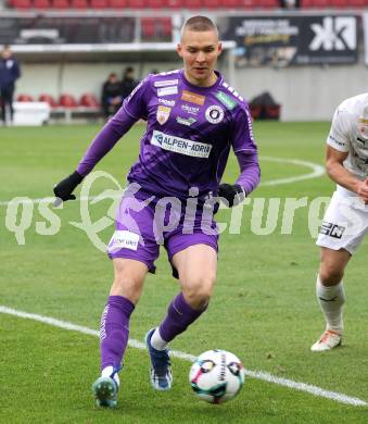 Fussball 2. Liga. SK Austria Klagenfurt gegen Amstetten.  Bartol Barisic   (Klagenfurt).  Klagenfurt, 22.11..2025.
Foto: Kuess
www.qspictures.net
---
pressefotos, pressefotografie, kuess, qs, qspictures, sport, bild, bilder, bilddatenbank
