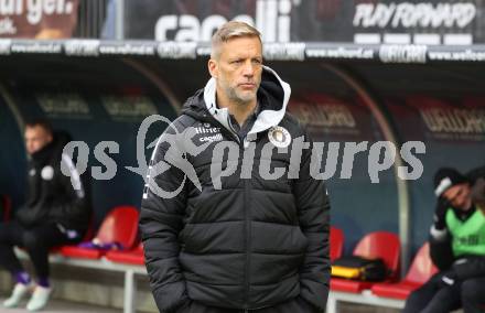 Fussball 2. Liga. SK Austria Klagenfurt gegen Amstetten.  Trainer Rolf Landerl  (Klagenfurt).  Klagenfurt, 22.11..2025.
Foto: Kuess
www.qspictures.net
---
pressefotos, pressefotografie, kuess, qs, qspictures, sport, bild, bilder, bilddatenbank