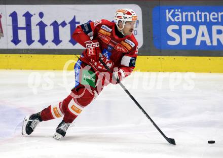 Eishockey ICE Bundesliga.  Winn2day ICE Hockey League. KAC gegen Vienna Capitals.  Matthew Fraser  (KAC). Klagenfurt am 21.11.2025.
Foto: Kuess
www.qspictures.net
---
pressefotos, pressefotografie, kuess, qs, qspictures, sport, bild, bilder, bilddatenbank