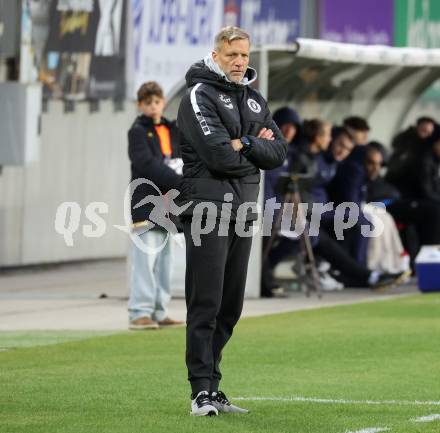 Fussball 2. Liga. SK Austria Klagenfurt gegen Amstetten.   Trainer Rolf Landerl  (Klagenfurt).  Klagenfurt, 22.11..2025.
Foto: Kuess
www.qspictures.net
---
pressefotos, pressefotografie, kuess, qs, qspictures, sport, bild, bilder, bilddatenbank