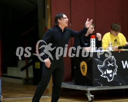 Basketball Austria CUP 2025/26 AF. Woerthersee Piraten gegen UBSC Graz.  Trainer Andreas Kuttnig (Piraten),  Klagenfurt, am 22.11.2025.
Foto: Kuess
---
pressefotos, pressefotografie, kuess, qs, qspictures, sport, bild, bilder, bilddatenbank