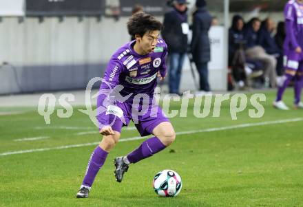 Fussball 2. Liga. SK Austria Klagenfurt gegen Amstetten.  Rei Okada  (Klagenfurt).  Klagenfurt, 22.11..2025.
Foto: Kuess
www.qspictures.net
---
pressefotos, pressefotografie, kuess, qs, qspictures, sport, bild, bilder, bilddatenbank