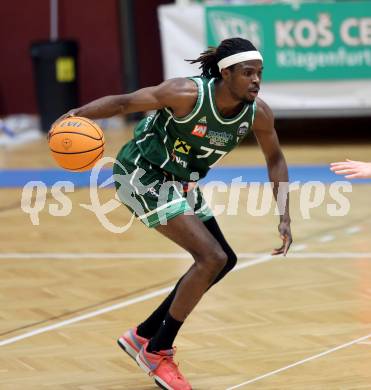 Basketball 2. Liga 2025/2026. Grunddurchgang 8. Runde.  KOS gegen Dornbirn Lions.   Aristote Bissokot  (Dornbirn). Klagenfurt, am 29.11.2025.
Foto: Kuess
---
pressefotos, pressefotografie, kuess, qs, qspictures, sport, bild, bilder, bilddatenbank