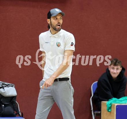 Basketball 2. Liga 2025/2026. Grunddurchgang 8. Runde.  KOS gegen Dornbirn Lions. Trainer Dalibor Cevriz  (KOS), Klagenfurt, am 29.11.2025.
Foto: Kuess
---
pressefotos, pressefotografie, kuess, qs, qspictures, sport, bild, bilder, bilddatenbank