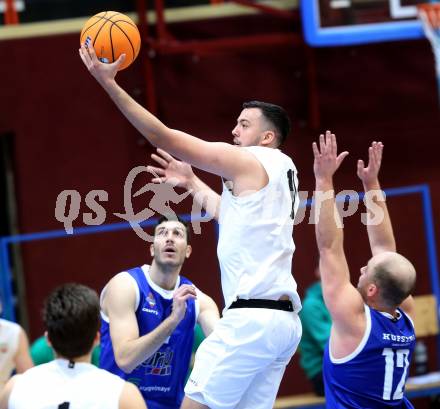 Basketball 2. Liga 2025/2026. Grunddurchgang 9. Runde.  KOS gegen Kufstein Towers.  Veljko Dena (KOS),   Klagenfurt, am 8.12.2025.
Foto: Kuess
---
pressefotos, pressefotografie, kuess, qs, qspictures, sport, bild, bilder, bilddatenbank