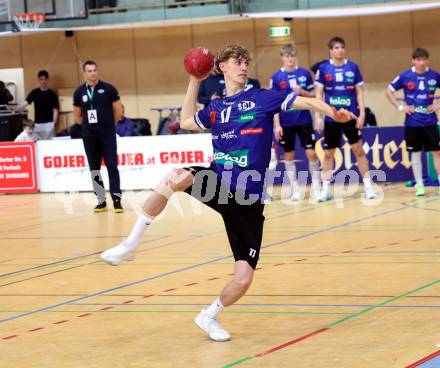 Handball Bundesliga. HLA. SC Ferlach gegen HSG Xentis Lipizzanerheimat.  Kelih Markus (SCF) Ferlach, am 13.12.2025.
Foto: Kuess
www.qspictures.net

---
pressefotos, pressefotografie, kuess, qs, qspictures, sport, bild, bilder, bilddatenbank