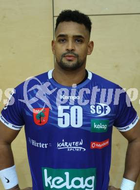 Handball Bundesliga. HLA. SC Ferlach gegen HSG Xentis Lipizzanerheimat. Adonis Gonzalez Martinez  (SCF) Ferlach, am 13.12.2025.
Foto: Kuess
www.qspictures.net

---
pressefotos, pressefotografie, kuess, qs, qspictures, sport, bild, bilder, bilddatenbank