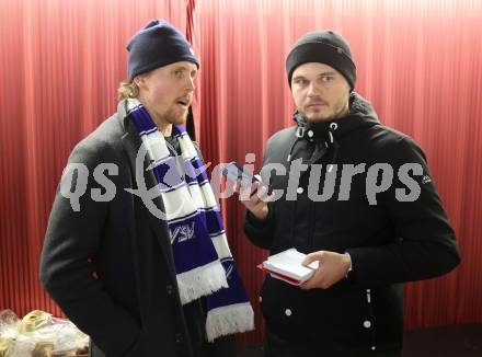 Eishockey ICE Bundesliga.  Winn2day ICE Hockey League. VSV gegen EC Red Bull Salzburg.  Brett Richie  (VSV). Villach am 12.12.2025.
Foto: Kuess
www.qspictures.net
---
pressefotos, pressefotografie, kuess, qs, qspictures, sport, bild, bilder, bilddatenbank