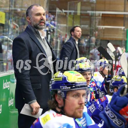 Eishockey ICE Bundesliga.  Winn2day ICE Hockey League. VSV gegen HCB Suedtirol Alperia.   Trainer Pierre Allard, Co-Trainer Marco Pewal (VSV). Villach, am 28.12.2025.
Foto: Kuess
www.qspictures.net
---
pressefotos, pressefotografie, kuess, qs, qspictures, sport, bild, bilder, bilddatenbank