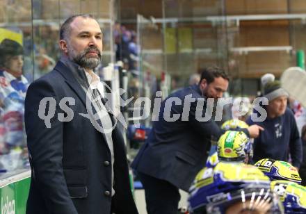 Eishockey ICE Bundesliga.  Winn2day ICE Hockey League. VSV gegen HCB Suedtirol Alperia.   Trainer Pierre Allard, Co-Trainer Marco Pewal (VSV). Villach, am 28.12.2025.
Foto: Kuess
www.qspictures.net
---
pressefotos, pressefotografie, kuess, qs, qspictures, sport, bild, bilder, bilddatenbank