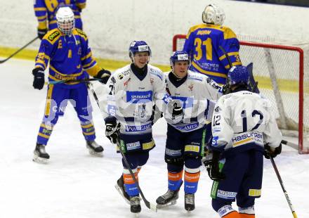 Eishockey AHC Division I. Althofen gegen Steindorf.  Jubel HOBITSCH, Samuel     (Steindorf). Althofen, am 3.1.2026.
Foto: Kuess
www.qspictures.net
---
pressefotos, pressefotografie, kuess, qs, qspictures, sport, bild, bilder, bilddatenbank