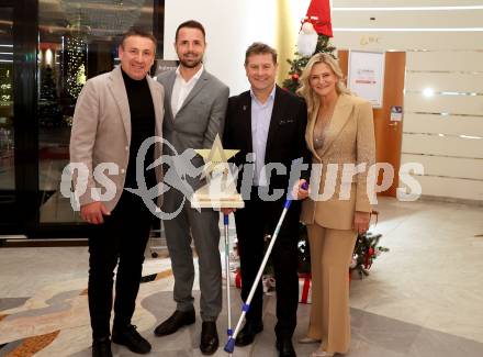 Nacht des Sports 2025 Ehrungen des Kaerntner Sportjahres 2025.  Sportlergala.   Christian Puff, Rene Renner, Dietmar Riegler, Waltraud Riegler. Velden, am 22.12.2025. 
Foto: Kuess
www.qspictures.net
---
pressefotos, pressefotografie, kuess, qs, qspictures, sport, bild, bilder, bilddatenbank