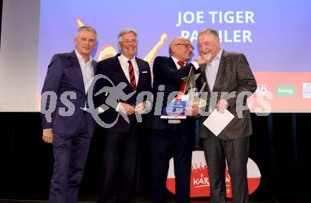 Nacht des Sports 2025 Ehrungen des Kaerntner Sportjahres 2025.  Sportlergala. Boxen. Markus Galli, LH Peter Kaiser, Joe Tiger Pachler, Willy Haslitzer . Velden, am 22.12.2025. 
Foto: Kuess
www.qspictures.net
---
pressefotos, pressefotografie, kuess, qs, qspictures, sport, bild, bilder, bilddatenbank