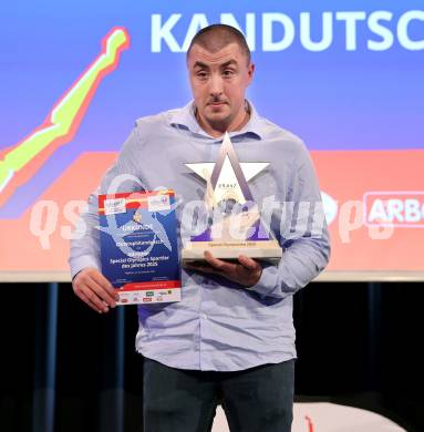 Nacht des Sports 2025 Ehrungen des Kaerntner Sportjahres 2025.  Sportlergala. Christoph Kandutsch . Velden, am 22.12.2025. 
Foto: Kuess
www.qspictures.net
---
pressefotos, pressefotografie, kuess, qs, qspictures, sport, bild, bilder, bilddatenbank