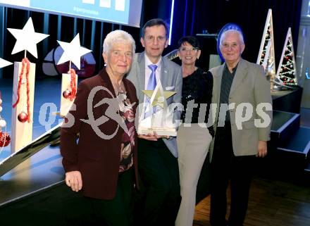 Nacht des Sports 2025 Ehrungen des Kaerntner Sportjahres 2025.  Sportlergala.   Gerhard und Monika Tschofenig, Grosseltern. Velden, am 22.12.2025. 
Foto: Kuess
www.qspictures.net
---
pressefotos, pressefotografie, kuess, qs, qspictures, sport, bild, bilder, bilddatenbank