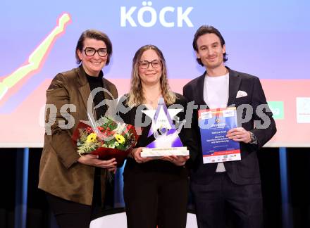 Nacht des Sports 2025 Ehrungen des Kaerntner Sportjahres 2025.  Sportlergala. Melissa Koeck, Claudio Trevisan . Velden, am 22.12.2025. 
Foto: Kuess
www.qspictures.net
---
pressefotos, pressefotografie, kuess, qs, qspictures, sport, bild, bilder, bilddatenbank