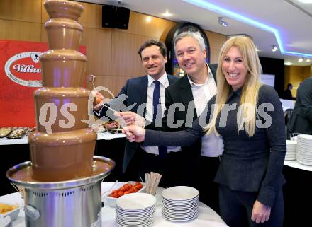 Nacht des Sports 2025 Ehrungen des Kaerntner Sportjahres 2025.  Sportlergala.   Matthias Mayer, Fritz Strobl, Stefanie Graf. Velden, am 22.12.2025. 
Foto: Kuess
www.qspictures.net
---
pressefotos, pressefotografie, kuess, qs, qspictures, sport, bild, bilder, bilddatenbank
