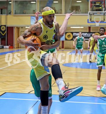 Basketball 2. Liga 2025/2026. Grunddurchgang 12. Runde.  Woerthersee Piraten gegen Basketball Klub Rapid Wien.  Shawn L. Ray  (Piraten),  Klagenfurt, am 6.1.2026
Foto: Kuess
---
pressefotos, pressefotografie, kuess, qs, qspictures, sport, bild, bilder, bilddatenbank