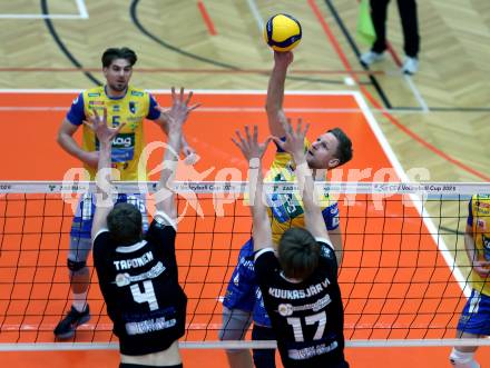 Volleyball CEV Cup.  SK Zadruga Aich/Dob gegen AKAA Volley (FIN).   Nicolai Grabmueller (Aich/Dob). Bleiburg, am 7.1.2026.
Foto: Kuess
www.qspictures.net
---
pressefotos, pressefotografie, kuess, qs, qspictures, sport, bild, bilder, bilddatenbank