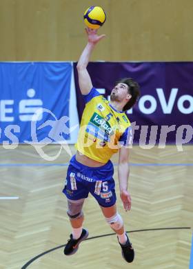 Volleyball CEV Cup.  SK Zadruga Aich/Dob gegen AKAA Volley (FIN). Jan Jirasek  (Aich/Dob). Bleiburg, am 7.1.2026.
Foto: Kuess
www.qspictures.net
---
pressefotos, pressefotografie, kuess, qs, qspictures, sport, bild, bilder, bilddatenbank