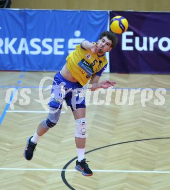 Volleyball CEV Cup.  SK Zadruga Aich/Dob gegen AKAA Volley (FIN). Jan Jirasek  (Aich/Dob). Bleiburg, am 7.1.2026.
Foto: Kuess
www.qspictures.net
---
pressefotos, pressefotografie, kuess, qs, qspictures, sport, bild, bilder, bilddatenbank