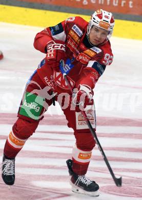 Eishockey ICE Bundesliga.  Winn2day ICE Hockey League. KAC gegen VSV.  Clemens Unterweger  (KAC). Klagenfurt, am 27.12.2025.
Foto: Kuess
www.qspictures.net
---
pressefotos, pressefotografie, kuess, qs, qspictures, sport, bild, bilder, bilddatenbank