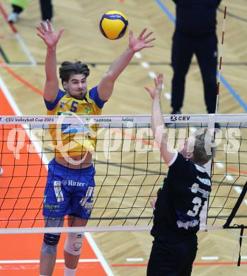 Volleyball CEV Cup.  SK Zadruga Aich/Dob gegen AKAA Volley (FIN). Jan Jirasek  (Aich/Dob). Bleiburg, am 7.1.2026.
Foto: Kuess
www.qspictures.net
---
pressefotos, pressefotografie, kuess, qs, qspictures, sport, bild, bilder, bilddatenbank