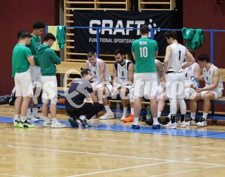 Basketball 2. Liga 2025/2026. Grunddurchgang 13. Runde.  KOS Celovec gegen BK Mattersburg Rocks.  Trainer Dalibor Cevriz (KOS). Klagenfurt, am 10.1.2026
Foto: Kuess
---
pressefotos, pressefotografie, kuess, qs, qspictures, sport, bild, bilder, bilddatenbank