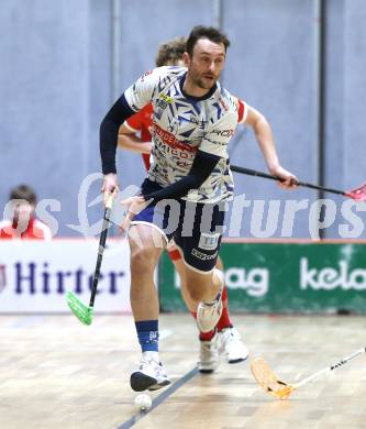IFL Floorball.  KAC gegen VSV.    Michael Kanduth  (VSV). Klagenfurt, am 10.1.2026.
Foto: Kuess
www.qspictures.net
---
pressefotos, pressefotografie, kuess, qs, qspictures, sport, bild, bilder, bilddatenbank
