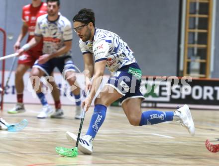 IFL Floorball.  KAC gegen VSV.  Christoph Steiner (VSV). Klagenfurt, am 10.1.2026.
Foto: Kuess
www.qspictures.net
---
pressefotos, pressefotografie, kuess, qs, qspictures, sport, bild, bilder, bilddatenbank