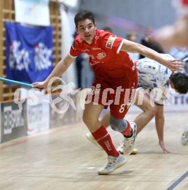 IFL Floorball.  KAC gegen VSV. Alexander Apold  (KAC). Klagenfurt, am 10.1.2026.
Foto: Kuess
www.qspictures.net
---
pressefotos, pressefotografie, kuess, qs, qspictures, sport, bild, bilder, bilddatenbank