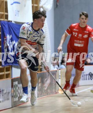IFL Floorball.  KAC gegen VSV.   Niklas Fechtig  (VSV). Klagenfurt, am 10.1.2026.
Foto: Kuess
www.qspictures.net
---
pressefotos, pressefotografie, kuess, qs, qspictures, sport, bild, bilder, bilddatenbank