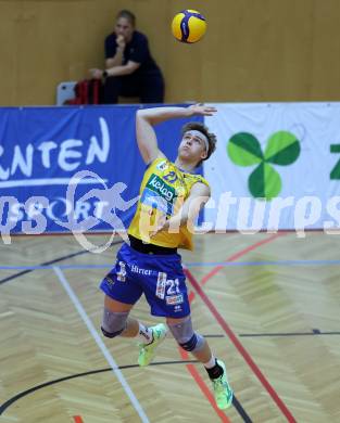 Volleyball CEV Cup.  SK Zadruga Aich/Dob gegen AKAA Volley (FIN).Tobias Reinstadler  (Aich/Dob). Bleiburg, am 7.1.2026.
Foto: Kuess
www.qspictures.net
---
pressefotos, pressefotografie, kuess, qs, qspictures, sport, bild, bilder, bilddatenbank