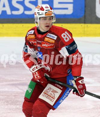 Eishockey ICE Bundesliga.  Winn2day ICE Hockey League. KAC gegen VSV.  Finn Van Ee (KAC). Klagenfurt, am 27.12.2025.
Foto: Kuess
www.qspictures.net
---
pressefotos, pressefotografie, kuess, qs, qspictures, sport, bild, bilder, bilddatenbank