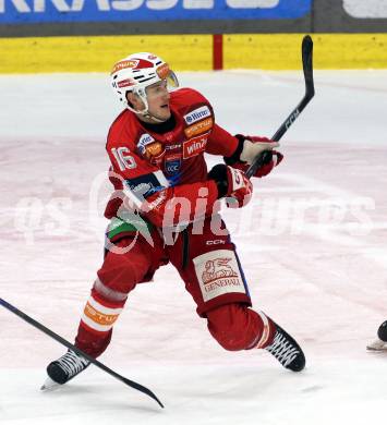 Eishockey ICE Bundesliga.  Winn2day ICE Hockey League. KAC gegen VSV.  Simeon Schwinger  (KAC). Klagenfurt, am 27.12.2025.
Foto: Kuess
www.qspictures.net
---
pressefotos, pressefotografie, kuess, qs, qspictures, sport, bild, bilder, bilddatenbank