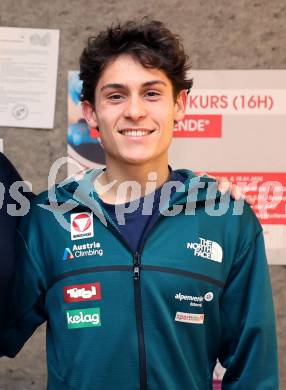 Spitze in Schule und Sport. Klettern. Timo Uznik.  Klagenfurt, am 16.12.2025.
Foto: Kuess
---
pressefotos, pressefotografie, kuess, qs, qspictures, sport, bild, bilder, bilddatenbank