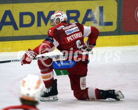 Eishockey ICE Bundesliga.  Winn2day ICE Hockey League. KAC gegen Hydro Fehervar AV 19.   Torjubel Nick Petersen  (KAC). Klagenfurt, am 16.1.2026
Foto: Kuess
www.qspictures.net
---
pressefotos, pressefotografie, kuess, qs, qspictures, sport, bild, bilder, bilddatenbank