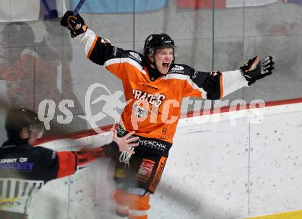 Eishockey AHC Division I.  ESV Ferlach gegen USC Pirates Velden.   Torjubel Marco Sunitsch   (Velden). Ferlach, am 30.1.2026
Foto: Kuess
www.qspictures.net
---
pressefotos, pressefotografie, kuess, qs, qspictures, sport, bild, bilder, bilddatenbank
